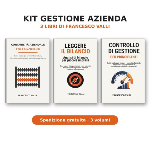 Kit gestione azienda libri - kit,
