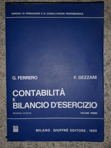Libro contabilita bilancio - "contabilita,