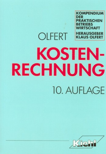 Kostenrechnung von klaus - kostenrechnung,