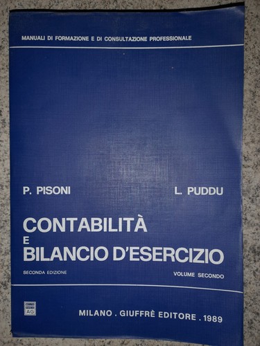 Libro contabilita bilancio - "contabilita, e