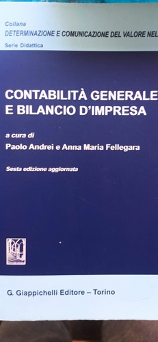 Contabilità generale - contabilità, e