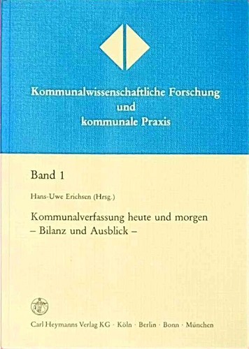 Kommunalverfassung heute und